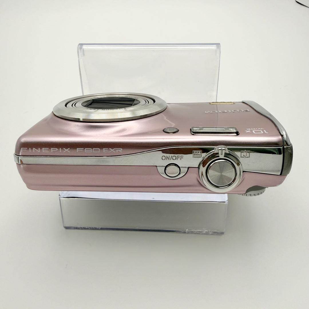 【動作OK】FUJIFILM FinePix F80 EXR ピンク 充電器付き