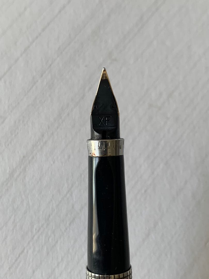 PARKER パーカー 75 スターリングシルバー 万年筆 14Kペン先