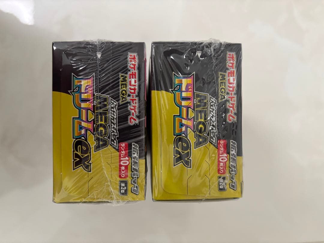 【新品未開封】ポケモンカードゲーム MEGA ドリームEX2boxシュリンクつき
