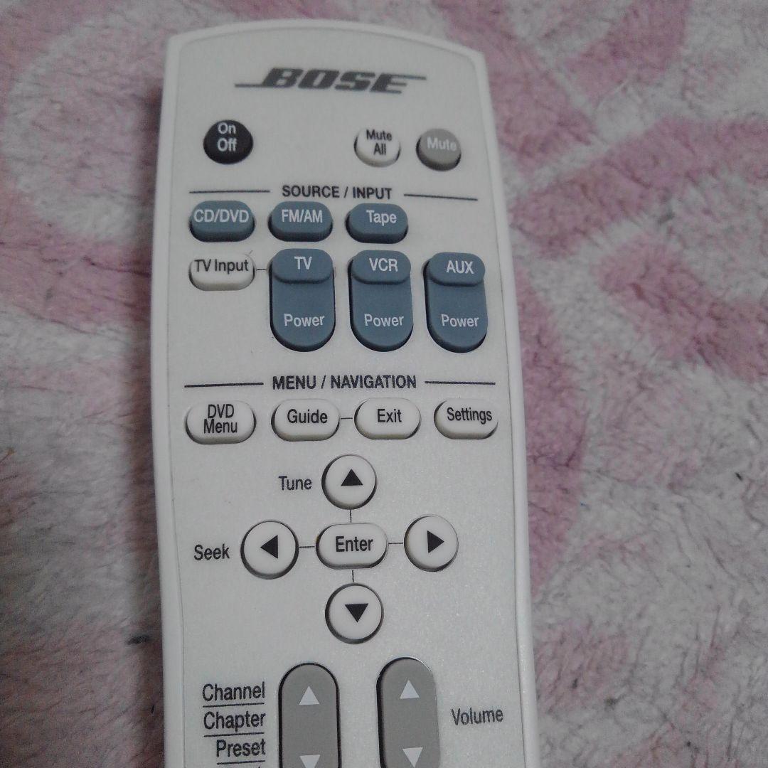 VNo.209　BOSE　ボーズ　ホームシアター　リモコン(RC28T1-27)