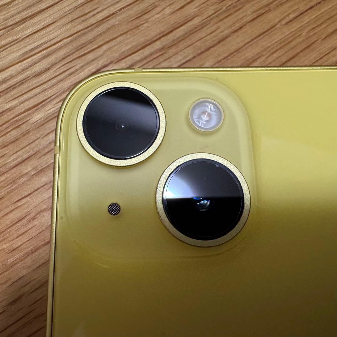 【美品】iPhone14 SIMフリー イエロー 256GB