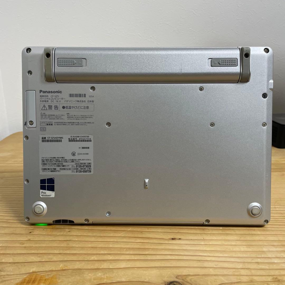 s*n様 レッツノートCF-SZ5/Core i5/メモリ8GB/SSD256G