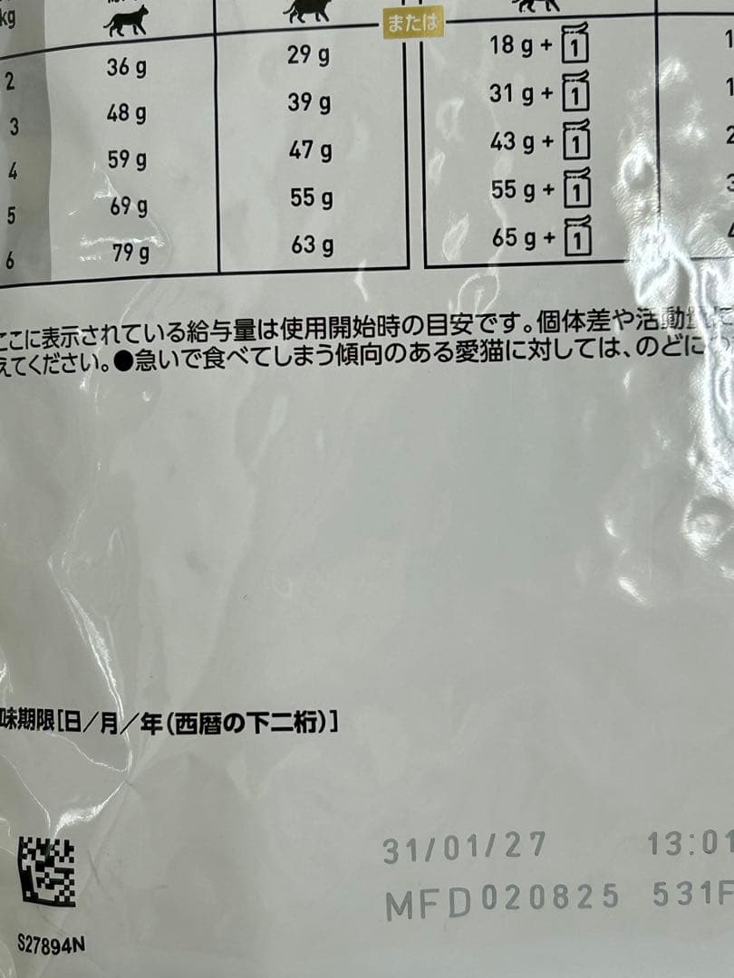 ロイヤルカナン 猫用 ユリナリーS/O ライト 2kg 1袋