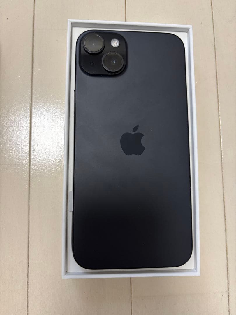 Apple iPhone 15 plus ブラック 本体