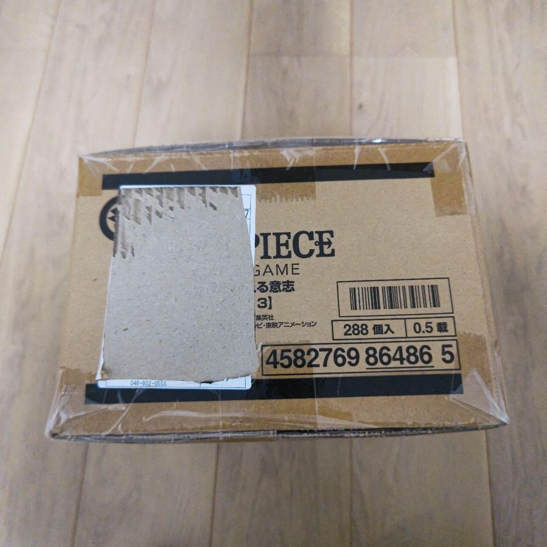 ワンピースカード 受け継がれる意志 1カートン 未開封(12BOX)