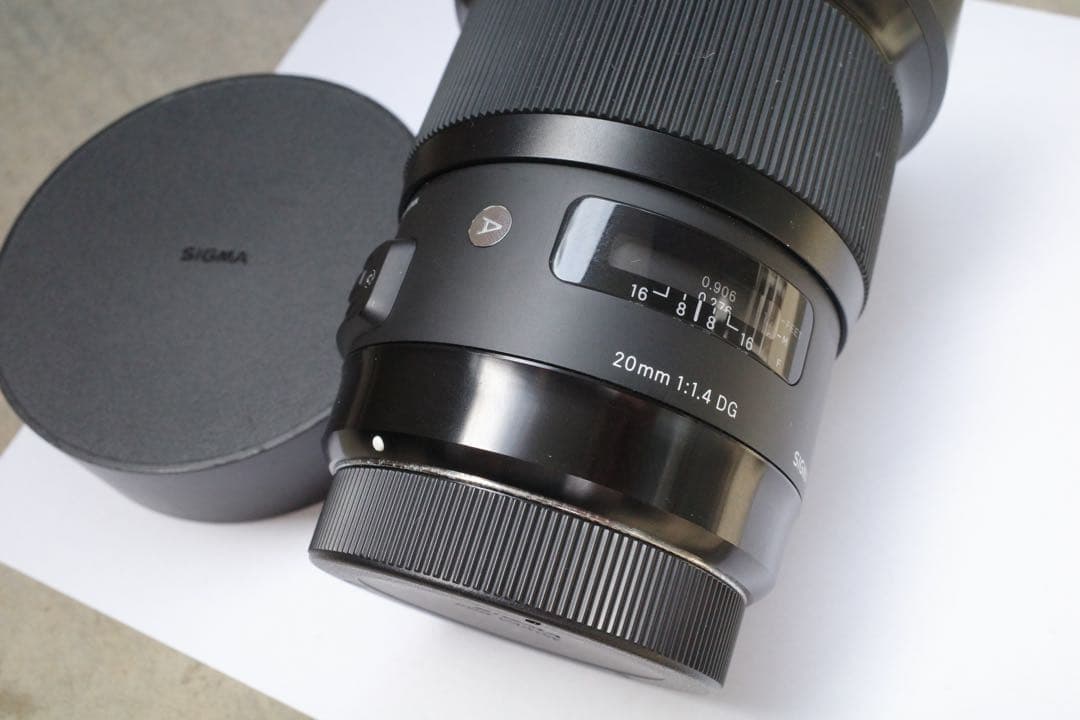 【キヤノンＥＦマウント】SIGMA 20mm F1.4 DG HSM レンズ