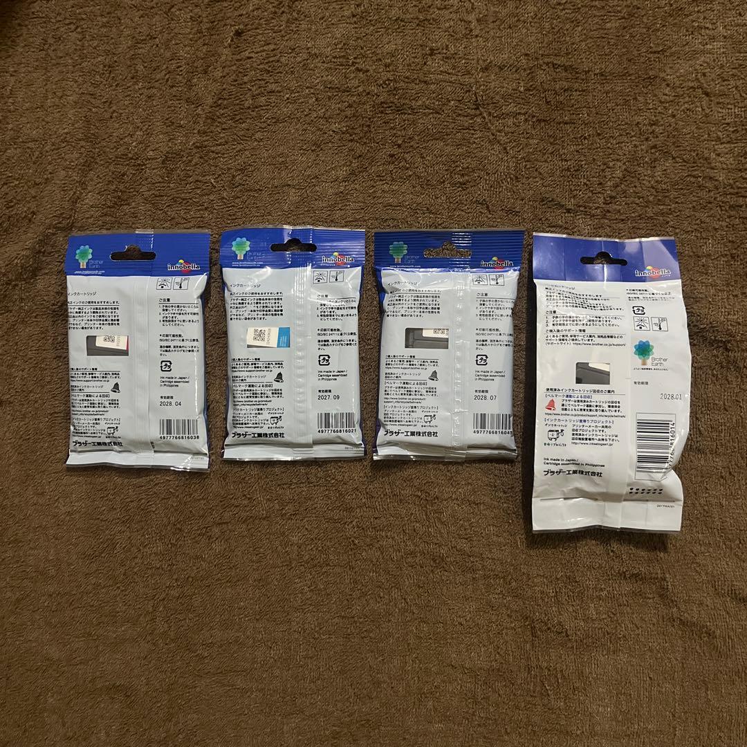 brother LC-412XL 純正インク 各色単品4本セット新品★☆