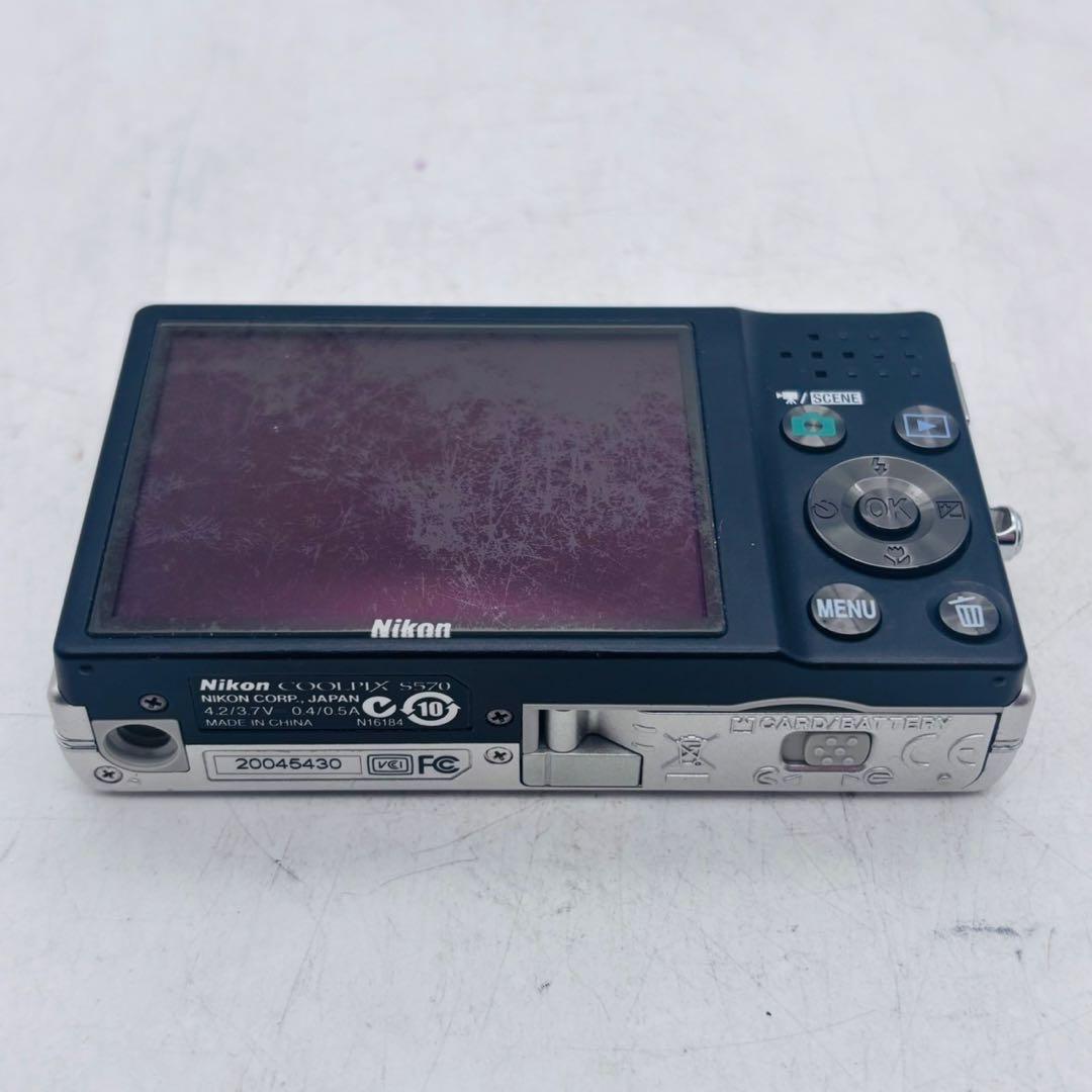 【美品動作確認済み】Nikon COOLPIX S570