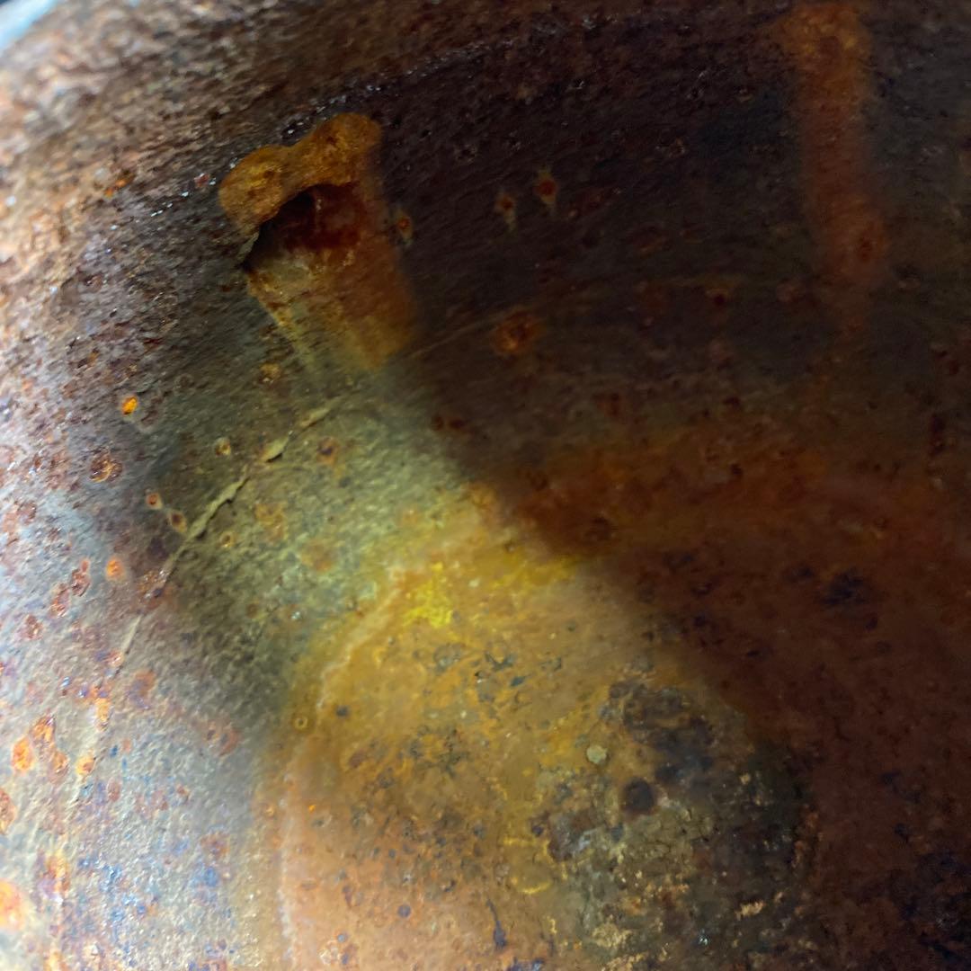鉄瓶　鉄砲口　花押