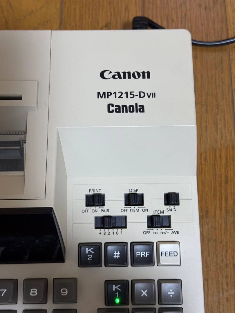 ★★Canon-canola 1215-D Vll