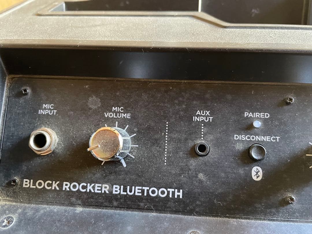 ION Block Rocker Bluetoothポータブルスピーカー&マイク