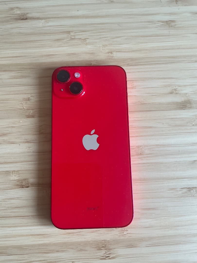 電池100% Apple iPhone 14 Plus PRODUCT RED