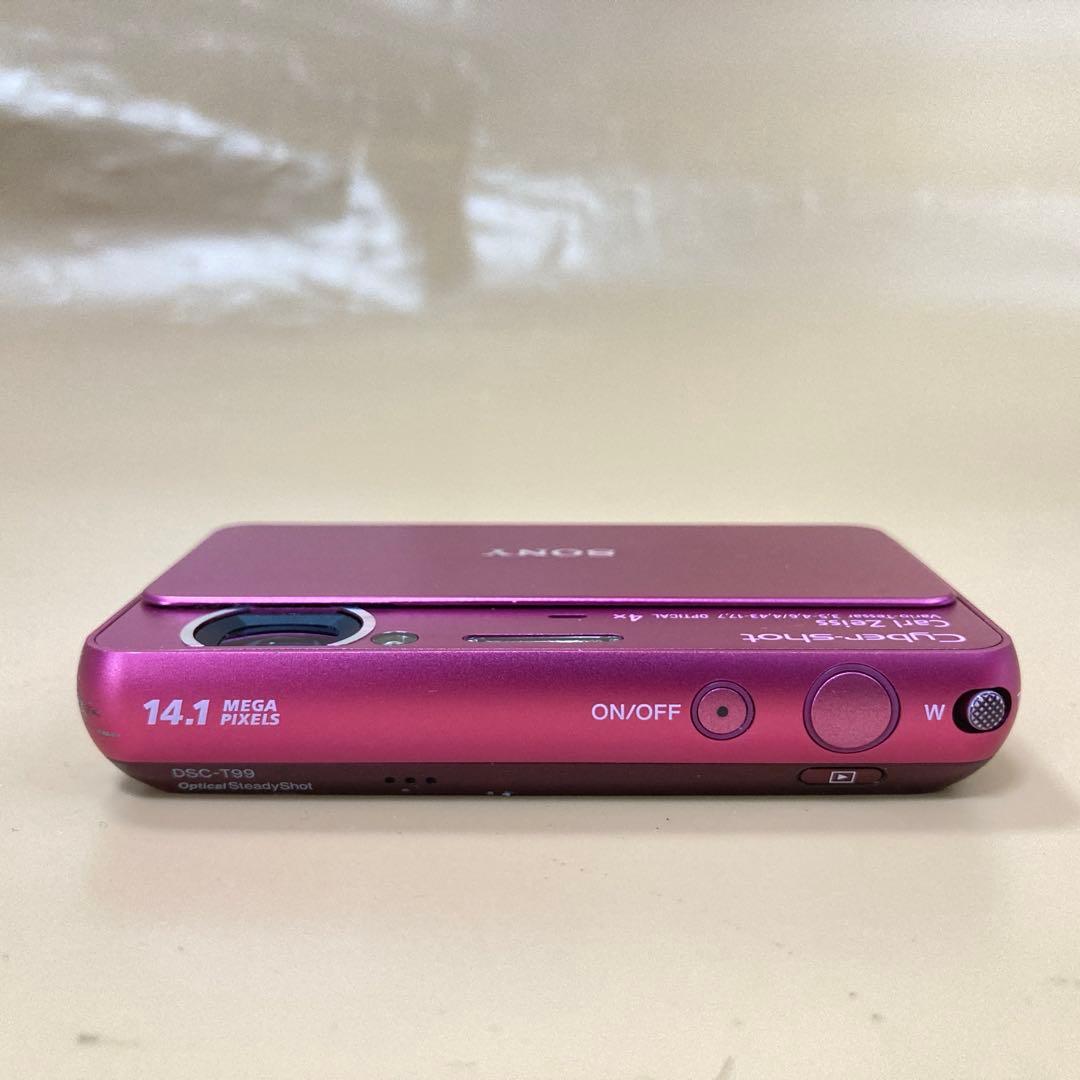 ◻︎完動品◻︎SONY Cyber-shot T99ピンク デジタルカメラ