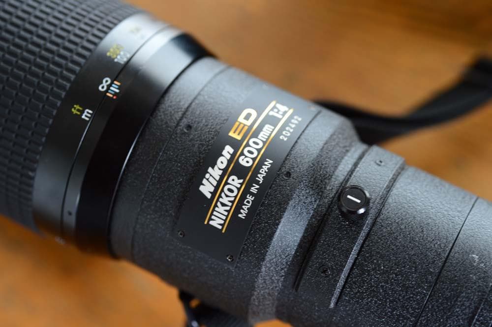 Ai Nikkor ED 600mm f/4 美品 専用トランク付き