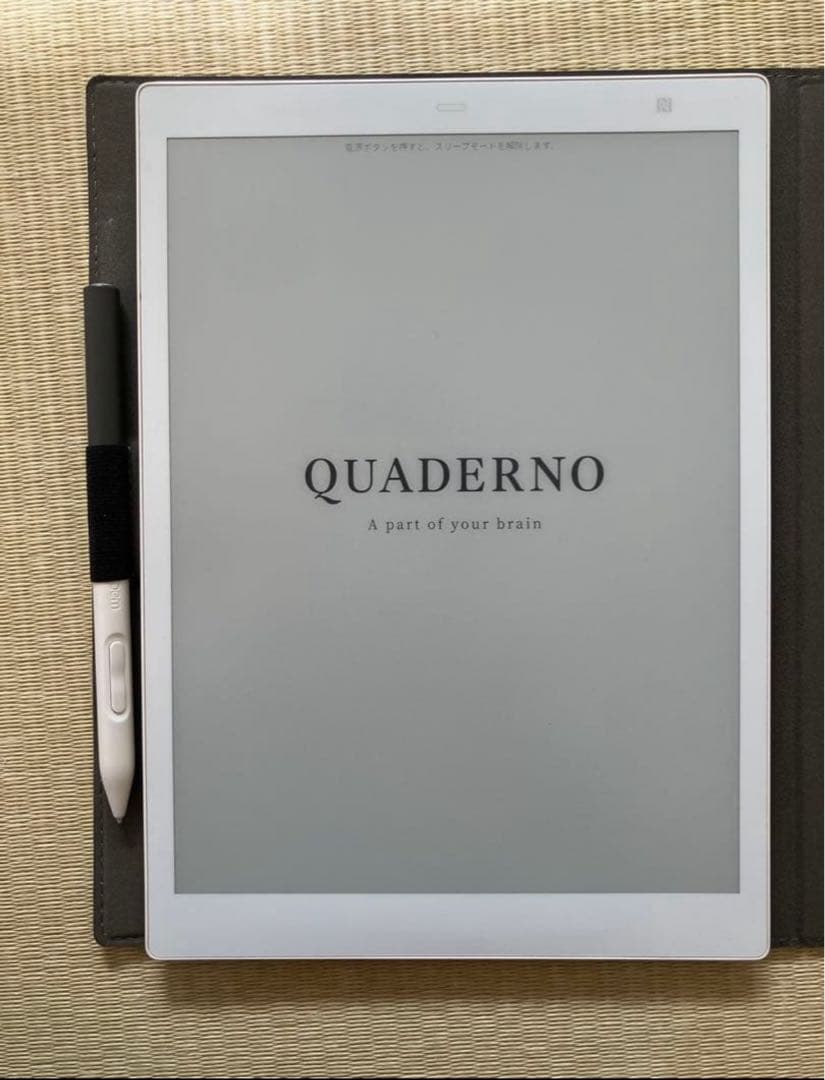 QUADERNO A5デジタルノート ペン・正規カバー付き