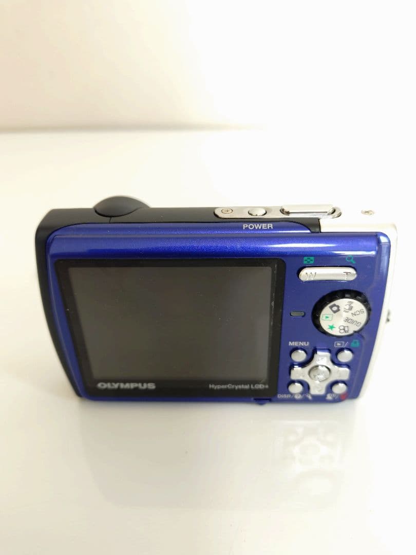 OLYMPUS μ790SW ブルー 動作確認済 xDカードM+1GB 室内保管