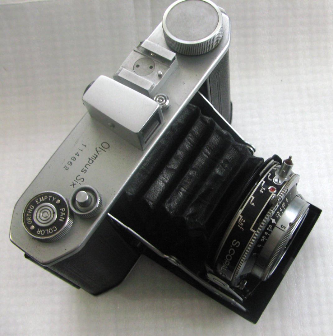 ★OlympusSixZUIKOF.C.7.5cmF2.8大口径レンズ中判カメラ