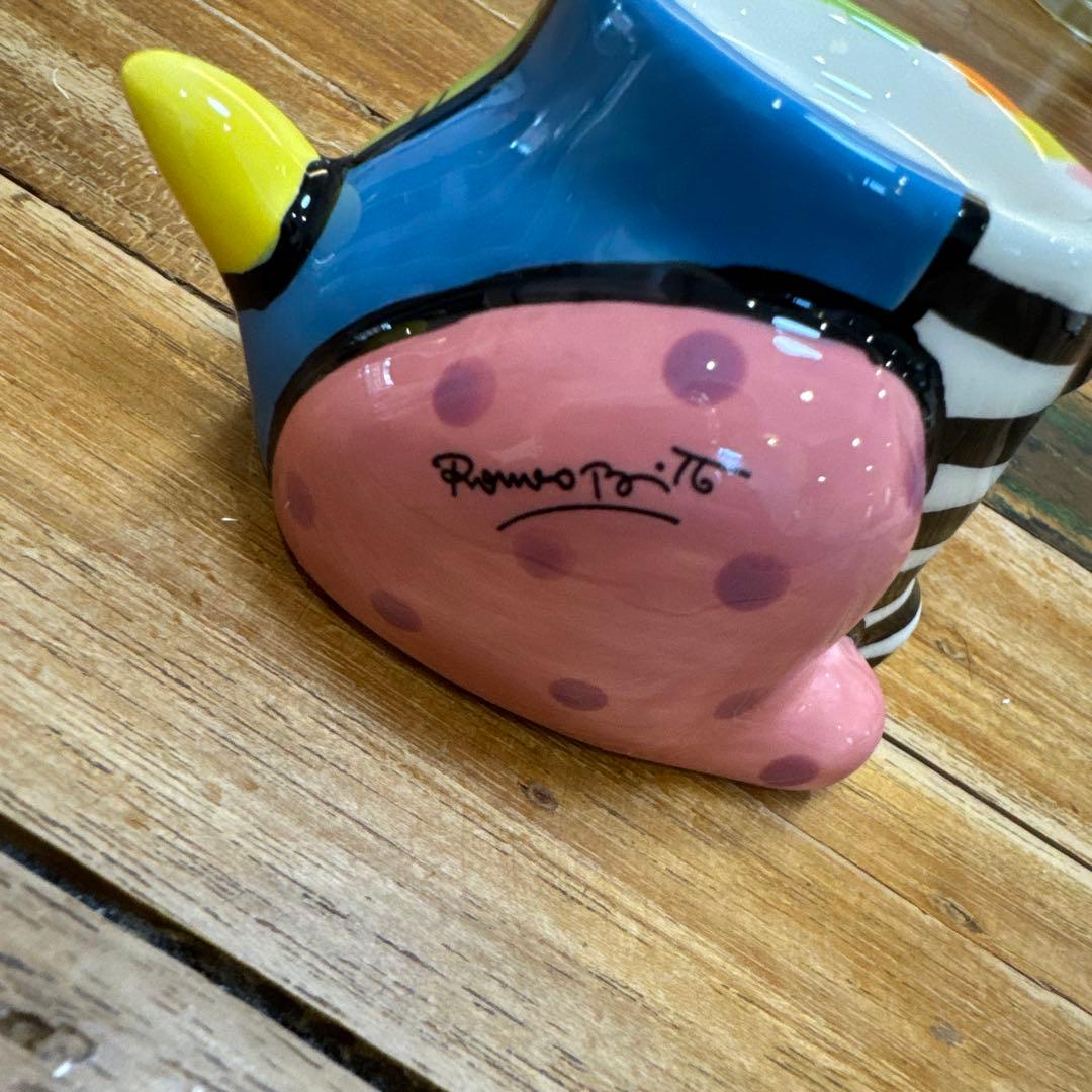 ロメロ・ブリット　Romero BRITTO ソルト＆ペッパー　調味料入れ　置物