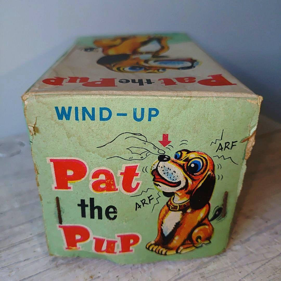 Pat the Pup犬のブリキゼンマイ おもちゃ 日本製　昭和レトロ玩具