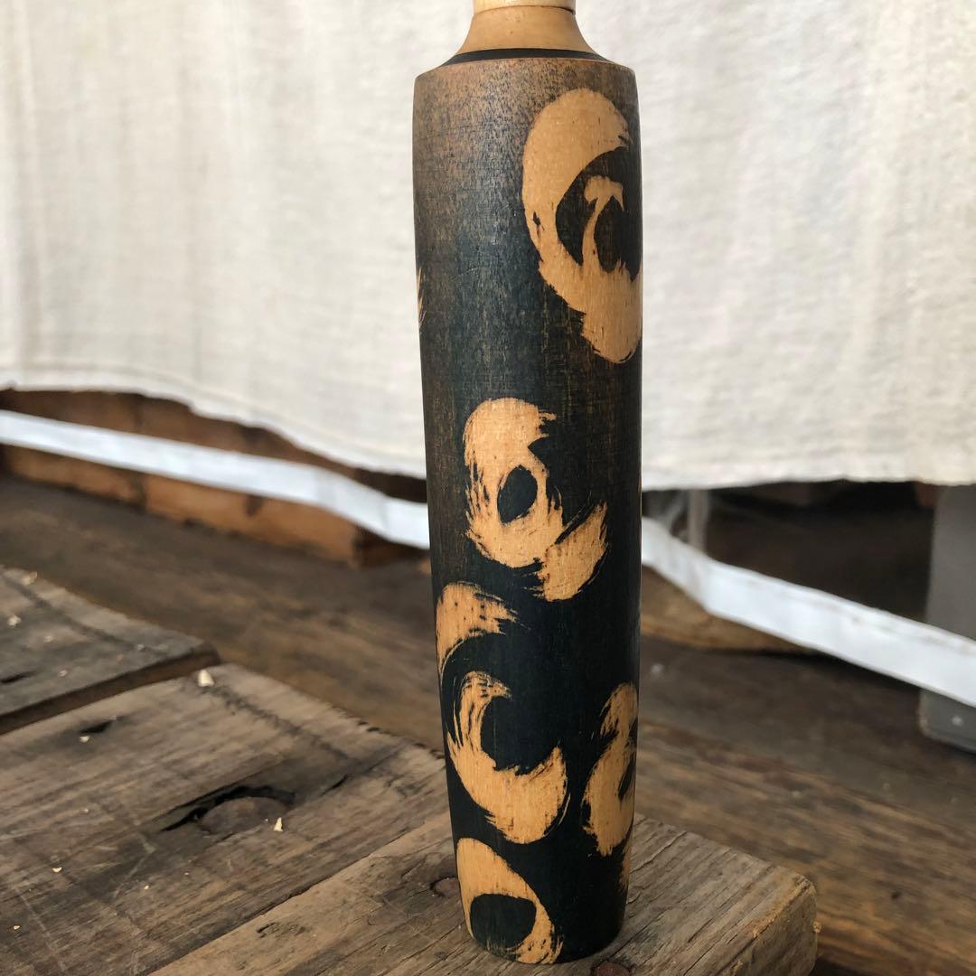 片瀬快平 快平作 創作こけし 高さ約24cm
