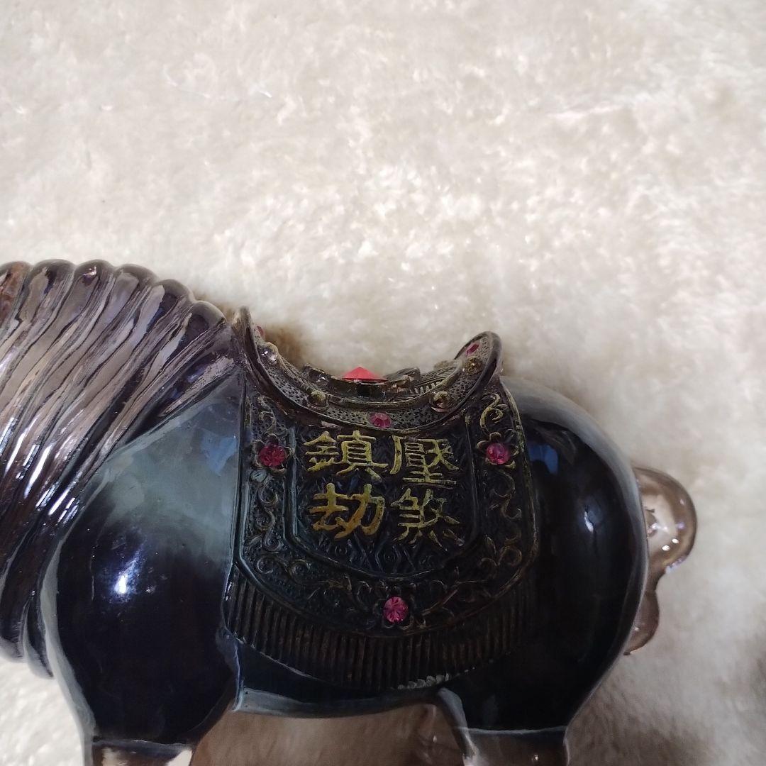 サイ　クリスタル　オブジェ　置物　インテリア　工芸品　美術品
