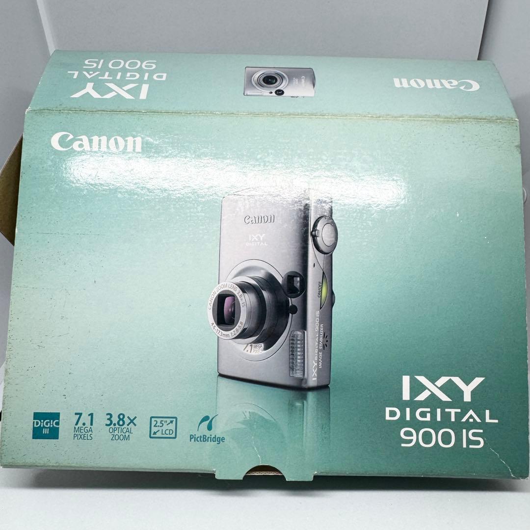 Canon IXY DIGITAL 900 IS 箱付 充電器付 動作品