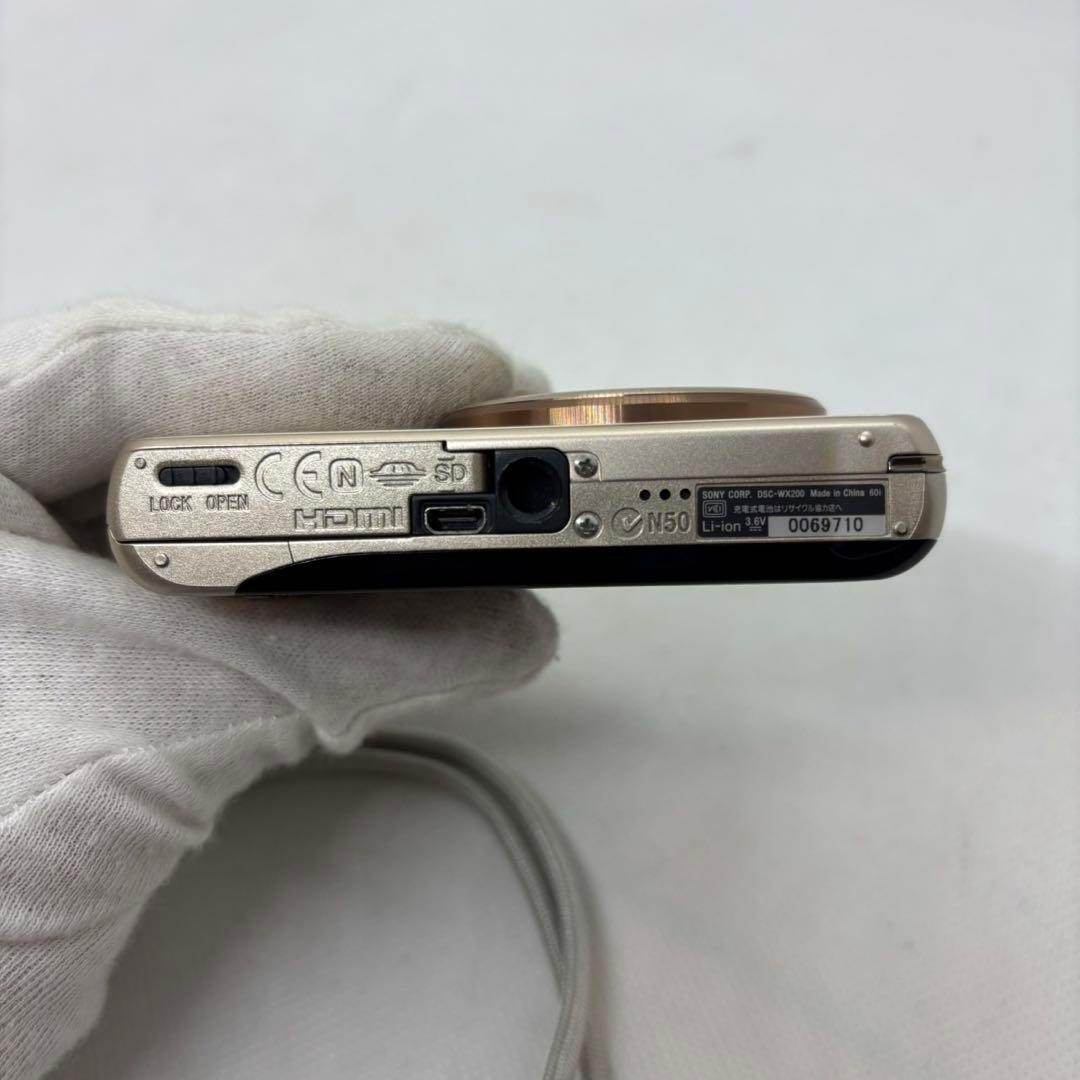 ソニー デジタルカメラ Cyber-shot DSC-WX200 ゴールド