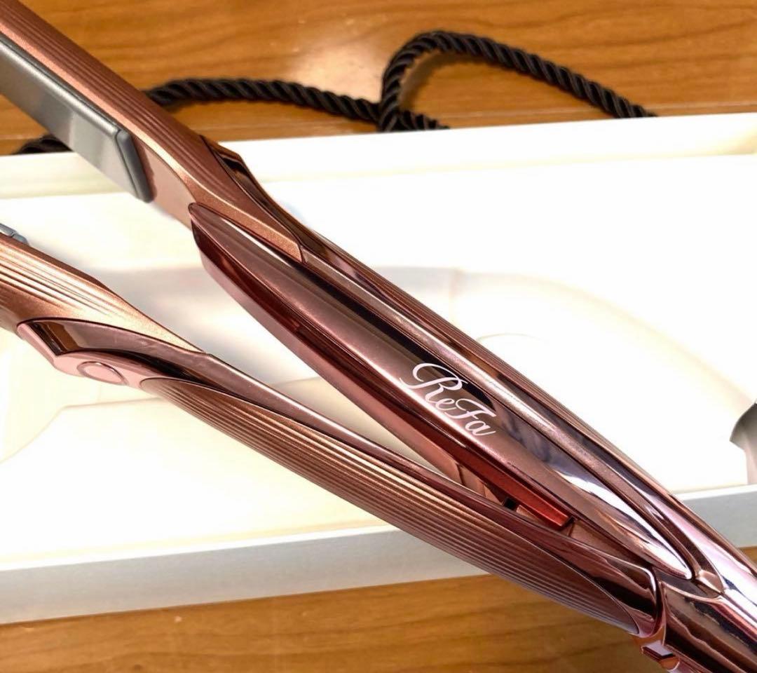 専用 保証付き リファ Refa 最新ストレートアイロン プロ ピンク