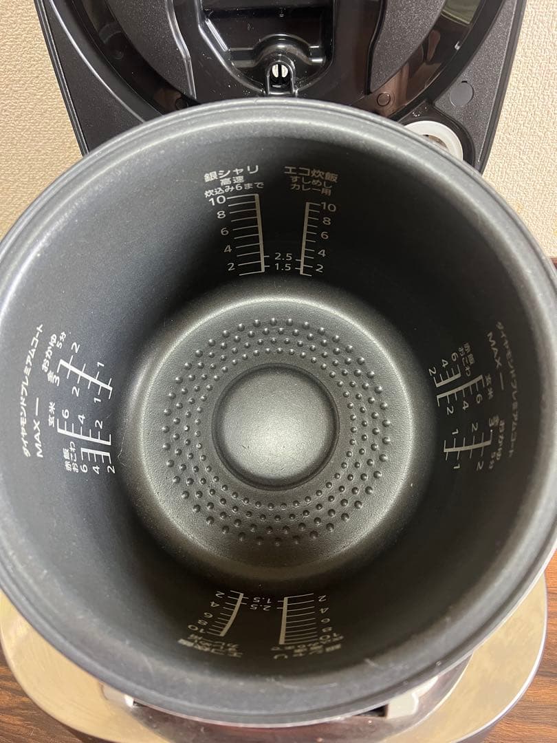 Panasonic SR-VSX189ブラック 炊飯器 2019年 1.8