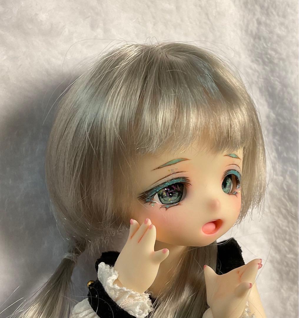 ◆キラルっ子◆　imomodoll1/6 ヘッド+アイ奶霜色(セミホワイト）海音
