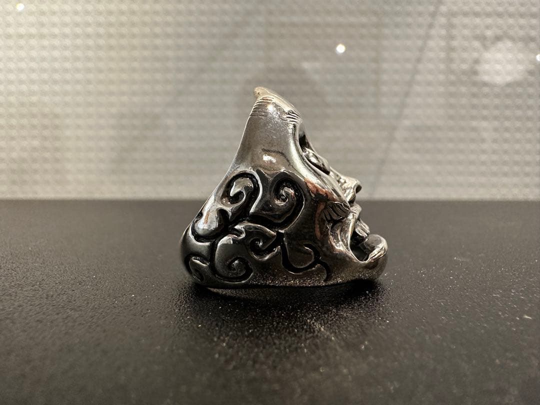 【雅楽シリーズ】面シルバー リング (笙)ハンドメイド アクセサリー