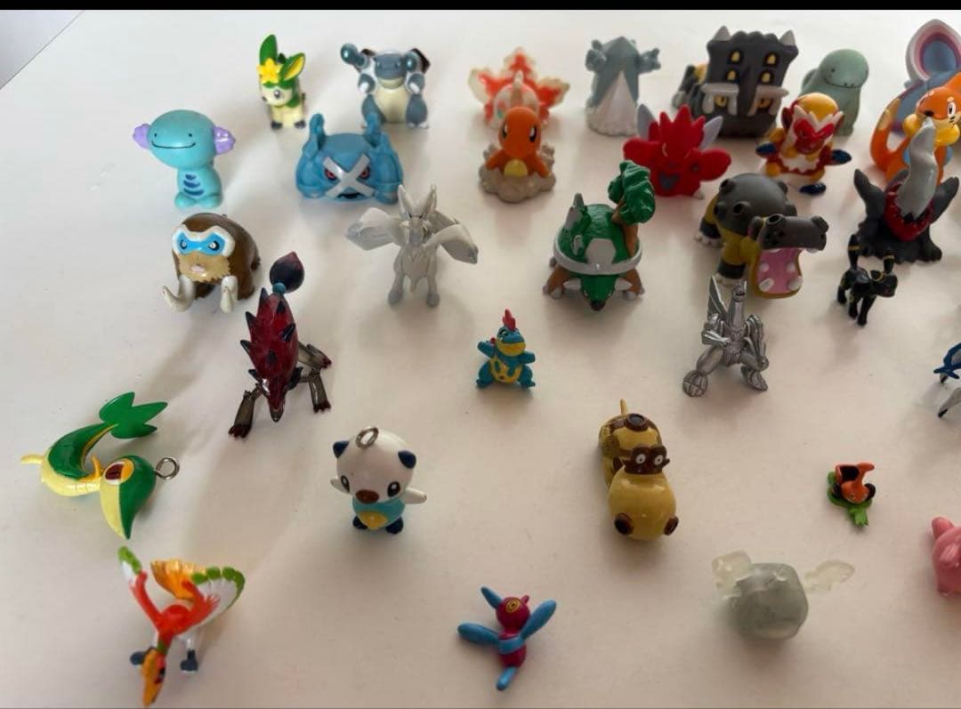 モンコレ　ポケモンキッズ　クリア　指人形　ポケモン　フィギュア　約50匹