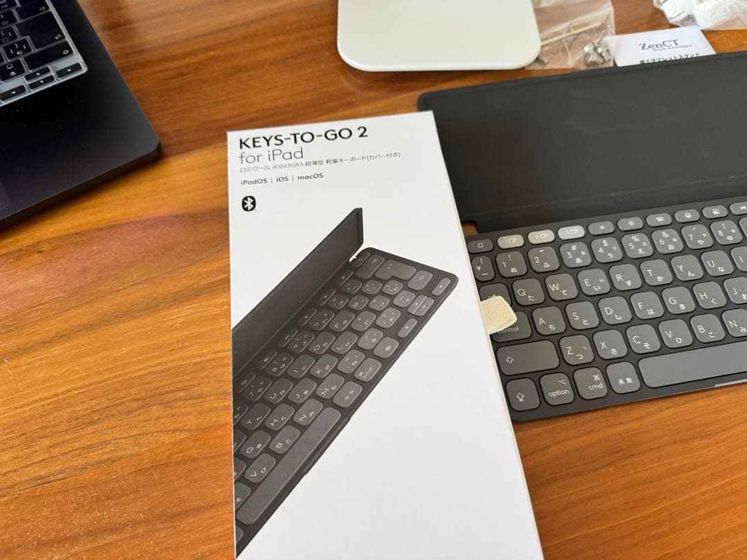 ロジクール KEYS-TO-GO2 for iPad + タブレットスタンド