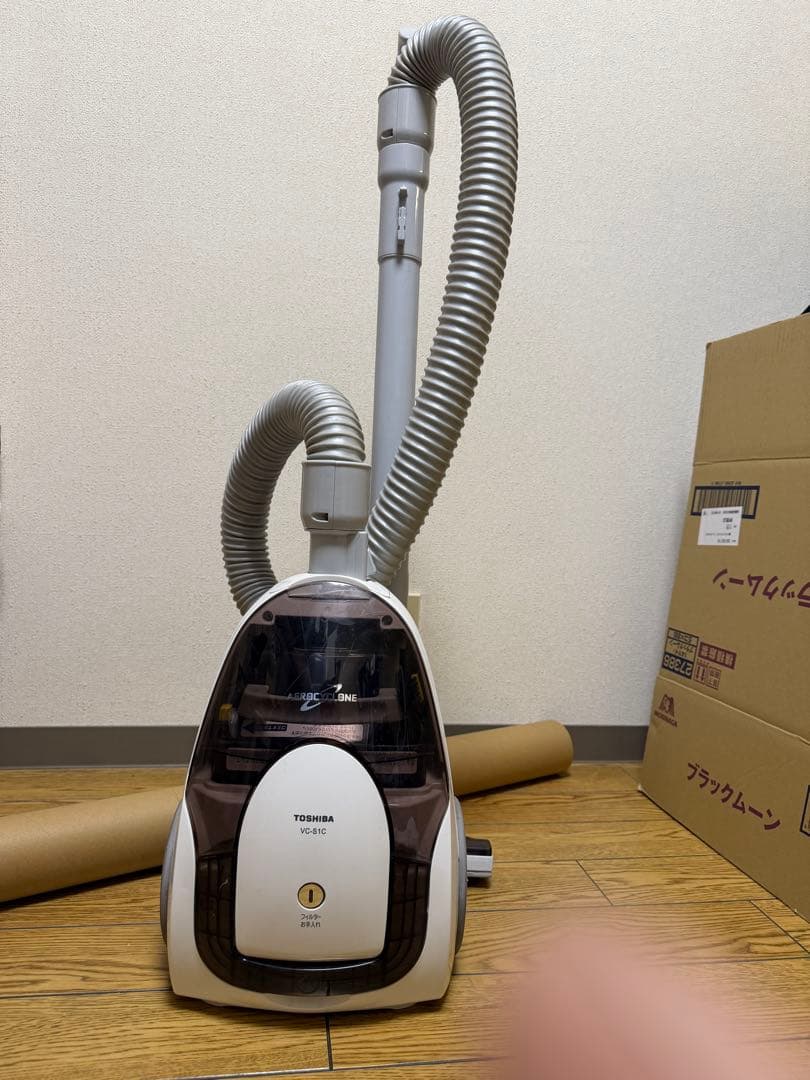 動作確認済 東芝 サイクロン クリーナー 掃除機 VC-S1C エアーヘッド