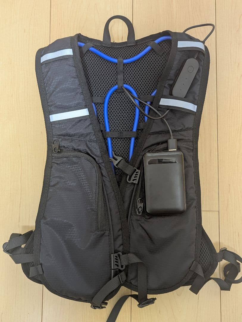 水冷ベスト・水冷服　2024年モデル ダイレクトクール プロ　ブラック