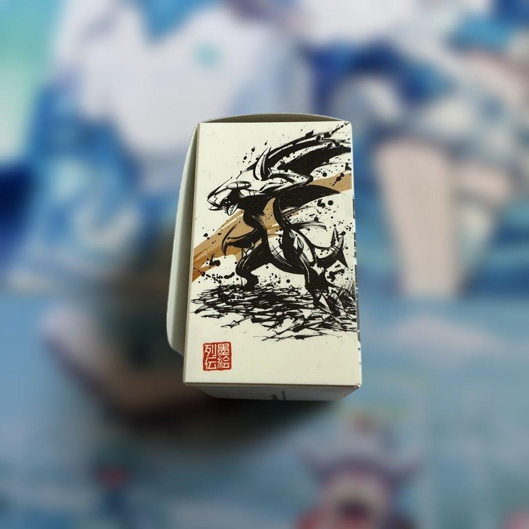 ポケモンカード　デッキケース　墨絵列伝　3個
