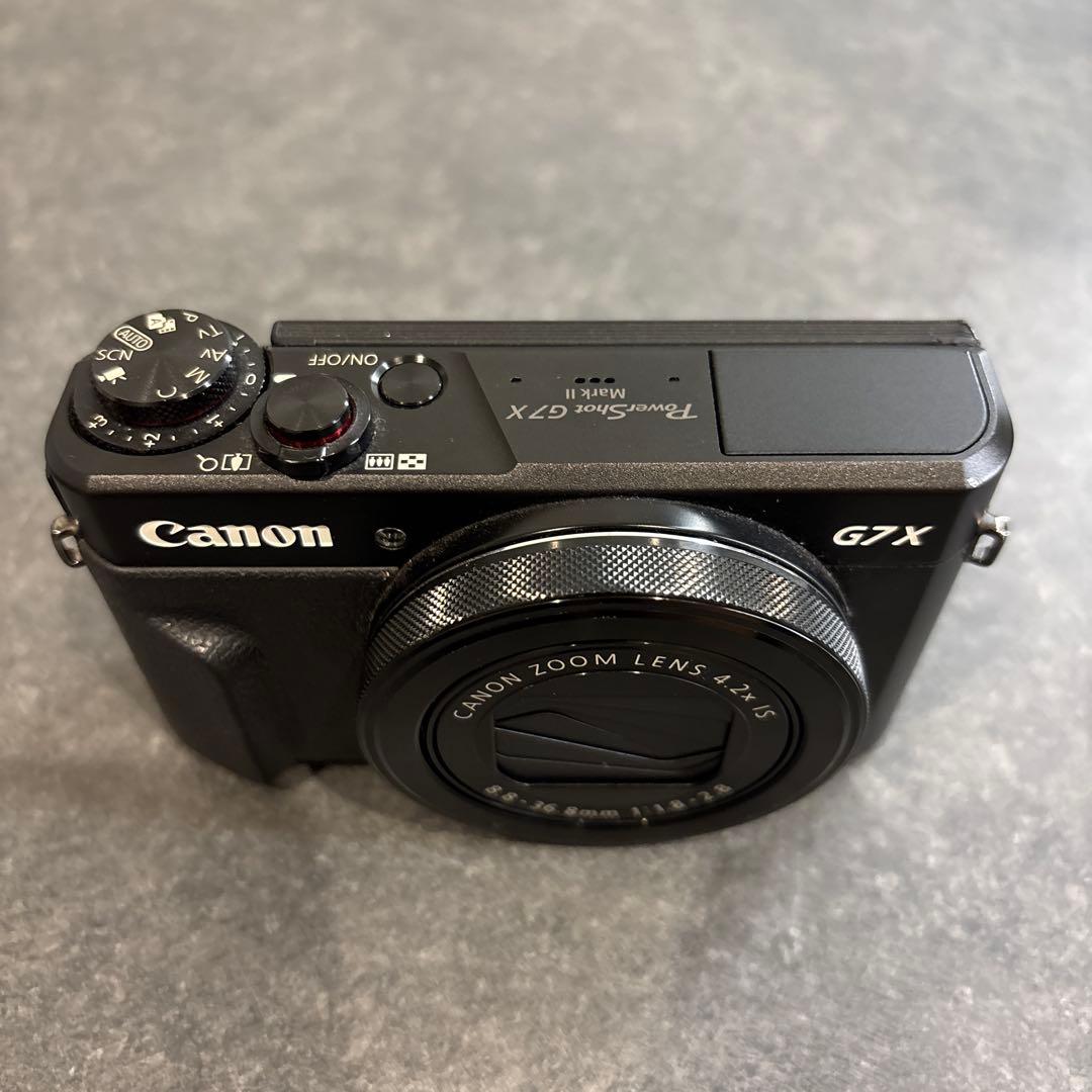 【美品】Canon PowerShot G7X MarkⅡ 箱・付属品あり