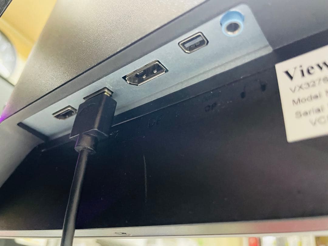 アベ31.5型 WQHD HDR10対応 超薄型デザインIPS液晶モニター