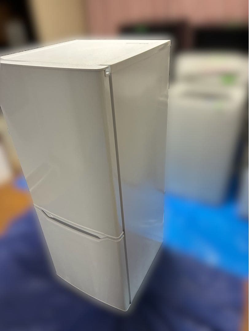【福岡限定】高年式 2023年製山善 139L 2ドア冷蔵庫 ホワイト
