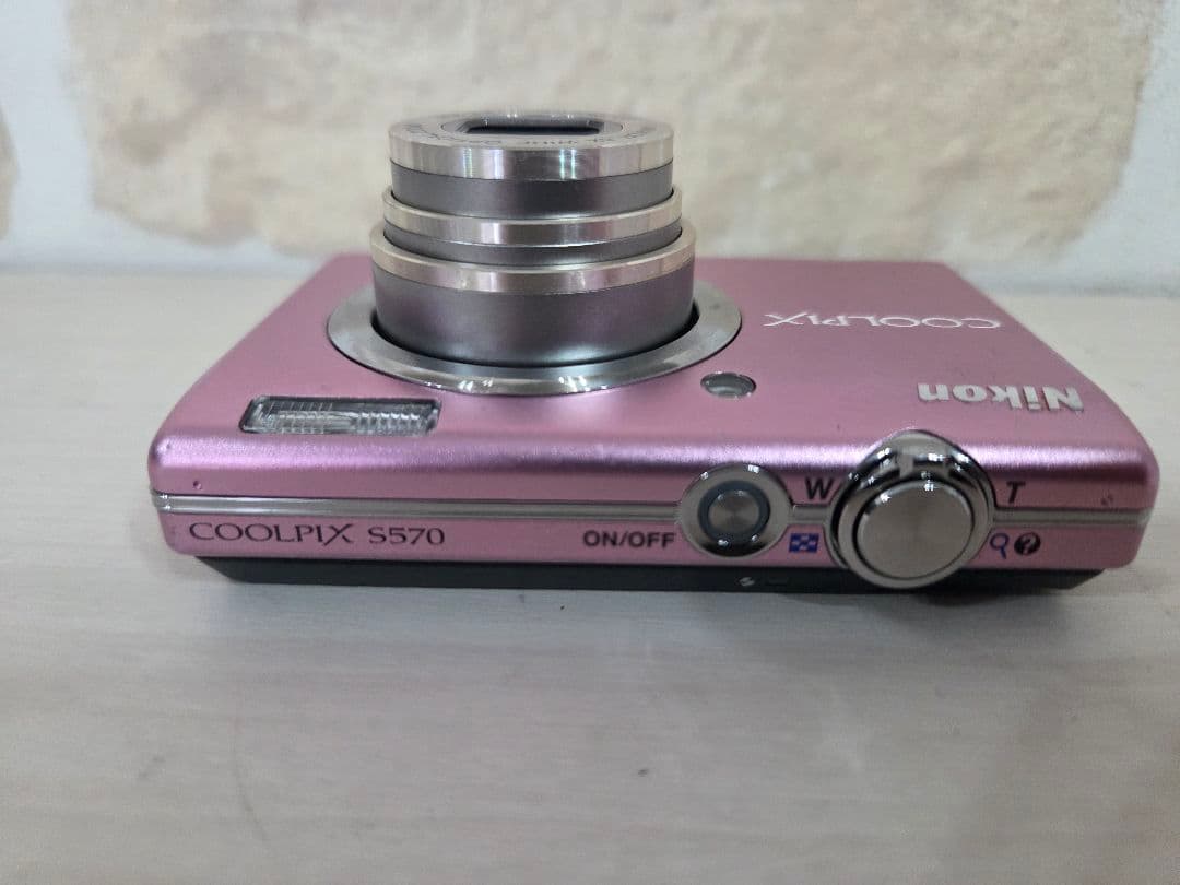 【比較的美品？！】Nikon COOLPIX S570 ピンク