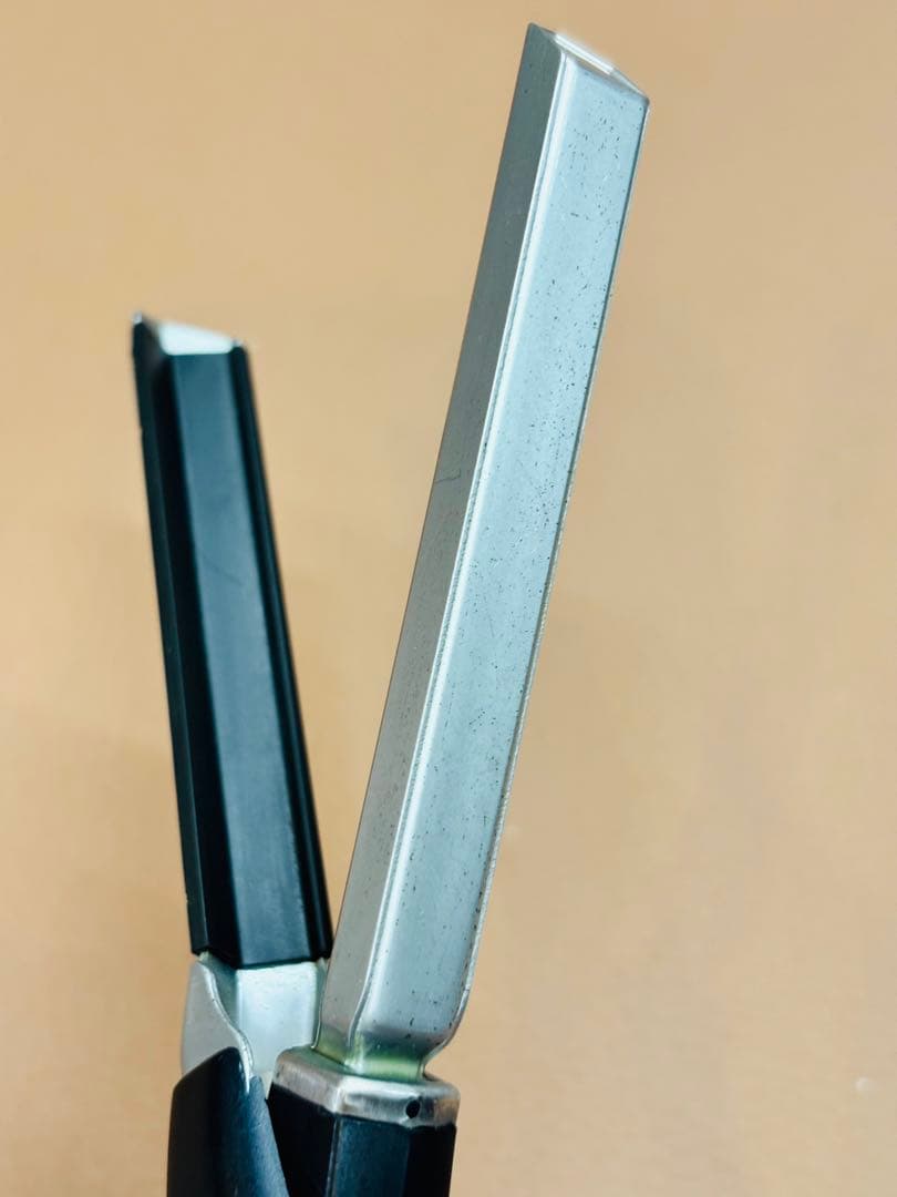 超美品LENZ α-10Gレンツアイロン 5角 10ミリ理容アイロン