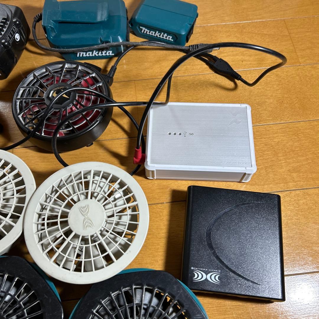 マキタ　ファンユニット充電式ファンジャケット用　ジャンク