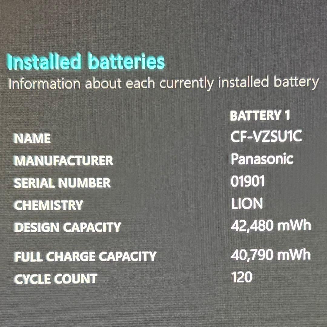 準美品 LTE Let'sNote SV1 11世代 i5 16GB 256GB