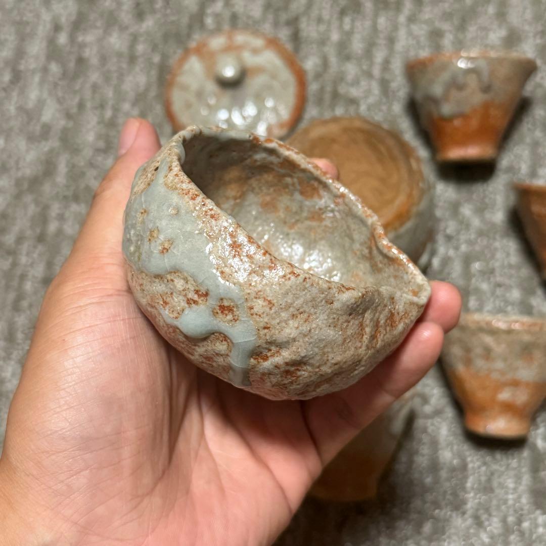 在銘 陶印 茶道具/煎茶道具/茶器/急須/土瓶/宝瓶/湯冷まし/陶器/骨董品