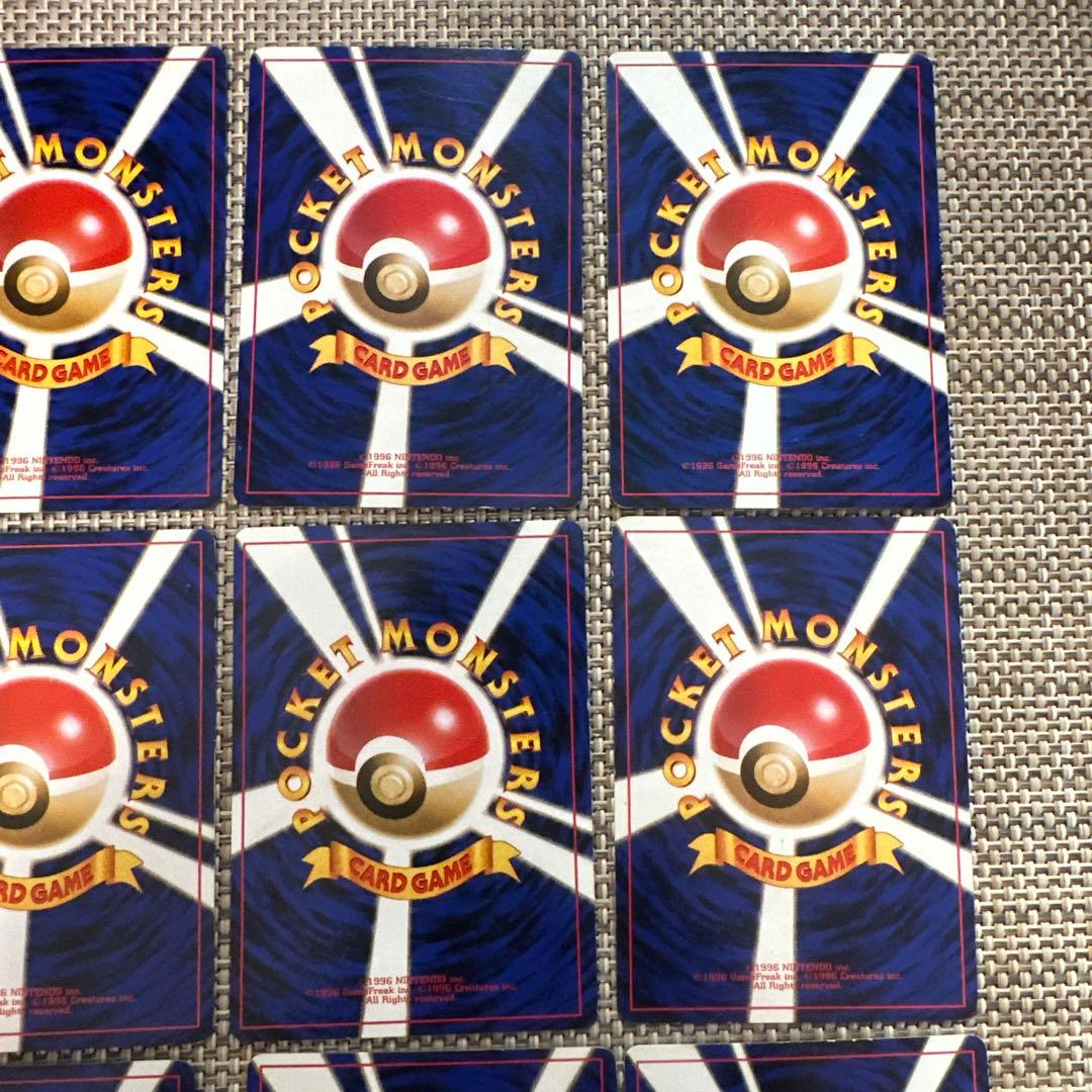 ポケモンカード旧裏12枚イーブイわるいブースターシャワーズサンダース　マチスの