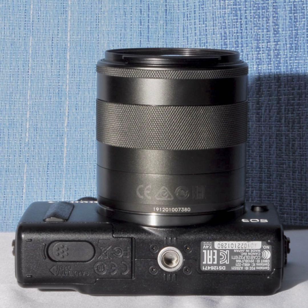 ♥️新品同様・極美品♥️Canon EOS M2 レンズキット♥️Wi-Fi内蔵