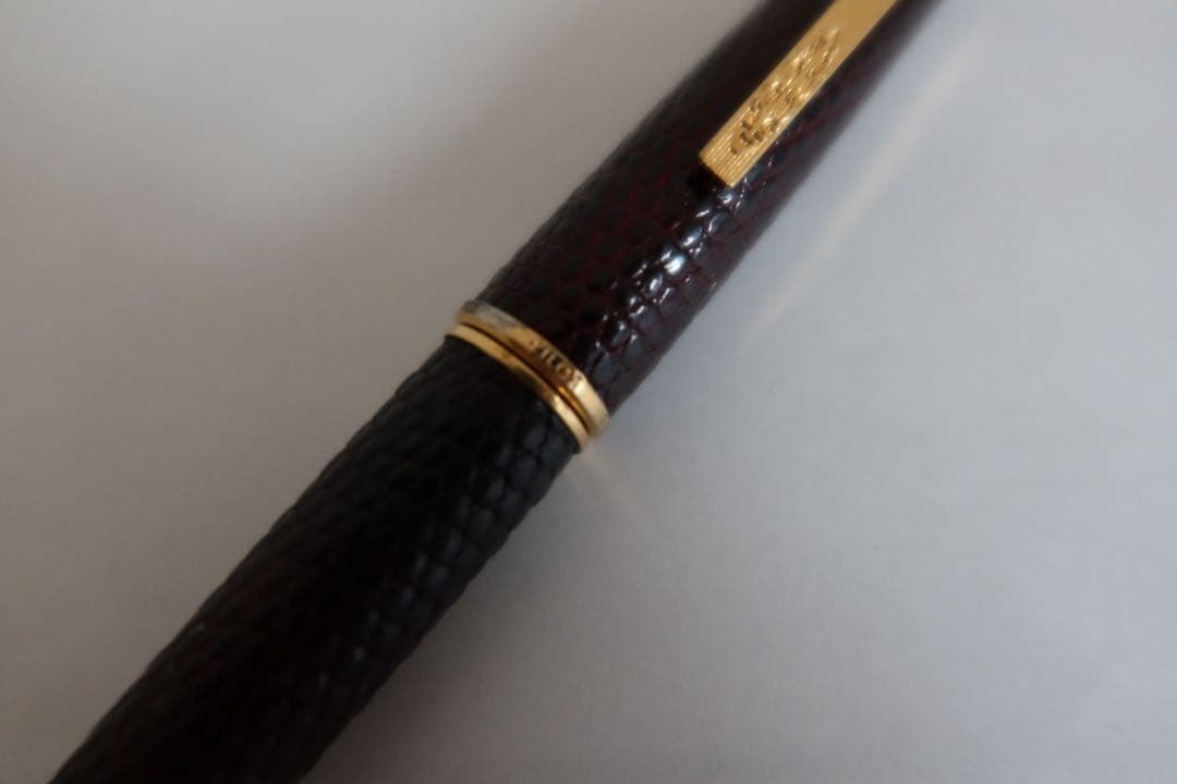昭和レトロ 万年筆 パイロット PILOT 18K750 F字
