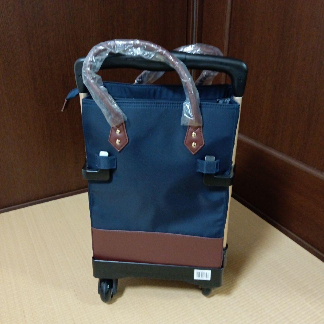 ネイビー ナイロン キャリーカート