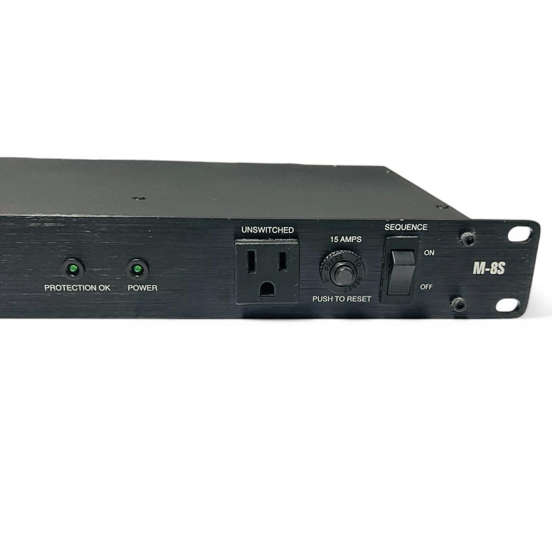 FURMAN M-8S パワーシーケンサー 電源管理 音響機器