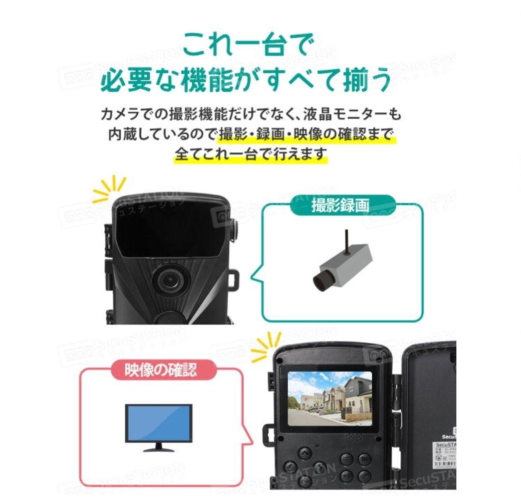 高画質トレイルカメラ